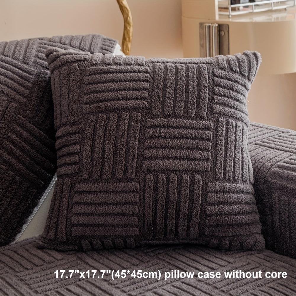 Customer Favorite  1 Modern Simple Plush Sofa Cushion, Pet Friendly Sofa Cover, And Anti Slip Combination Sofa Cover, Machine Washable Sofa Cover: Suitable for 1-4 Seat Sofas